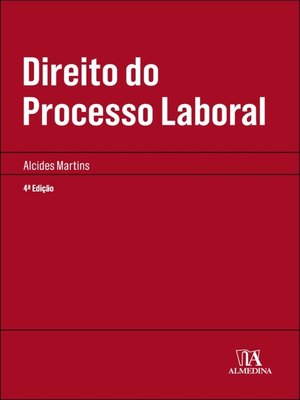 cover image of Direito do Processo Laboral--4ª Edição